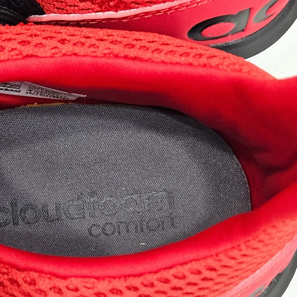 Adidas Lite Racer Adapt 3.0 Mens 11.5 Red Black Slip On Running Shoes FX8809